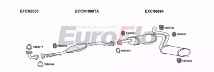 Система выпуска ОГ EuroFlo FTDUC20 9011